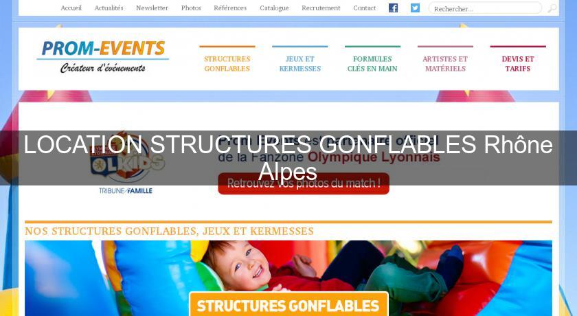 LOCATION STRUCTURES GONFLABLES Rhône Alpes LOCATION STRUCTURES GONFLABLES Rhône Alpes