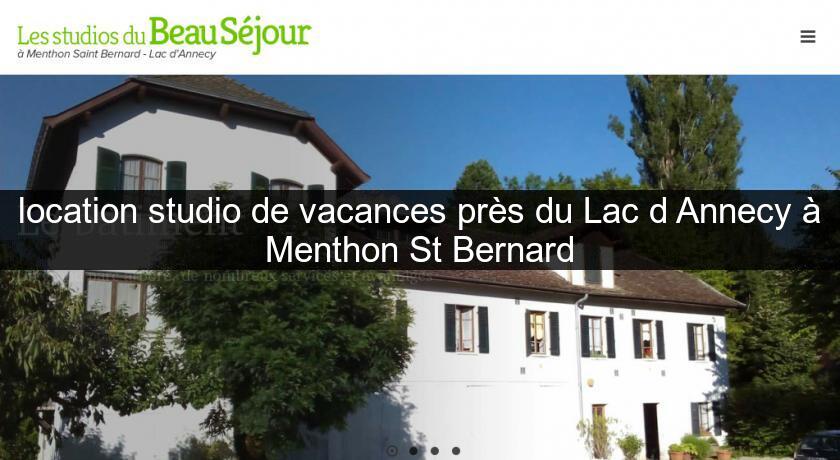 location studio de vacances près du Lac d'Annecy à Menthon St Bernard location studio de vacances près du Lac d'Annecy à Menthon St Bernard