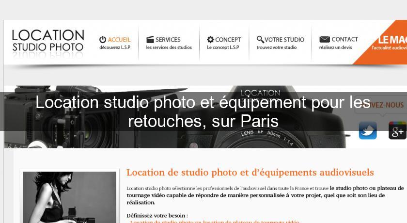 Location studio photo et équipement pour les retouches, sur Paris Location studio photo et équipement pour les retouches, sur Paris