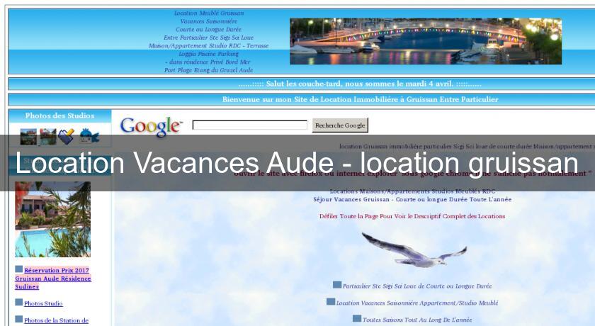 Location Vacances Aude - location gruissan Location Vacances Aude - location gruissan