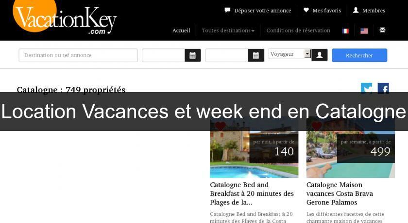 Location Vacances et week end en Catalogne