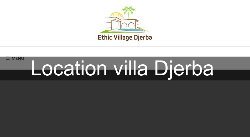 Location villa Djerba 