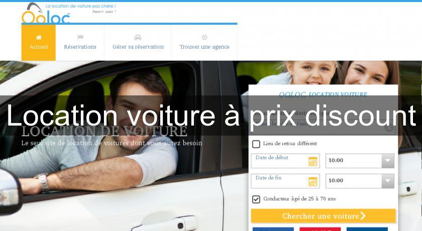 Location voiture à prix discount Location voiture à prix discount