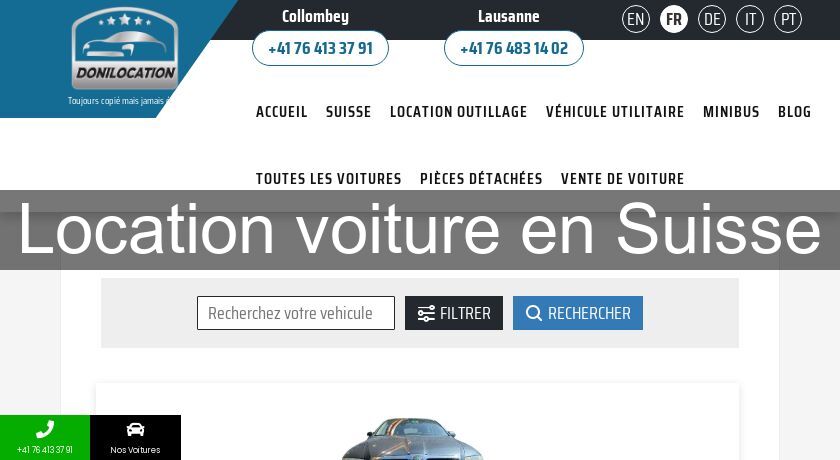 Location voiture en Suisse Location voiture en Suisse