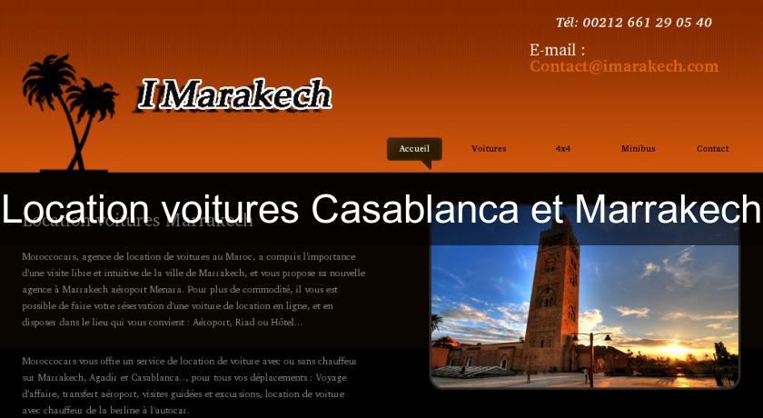 Location voitures Casablanca et Marrakech