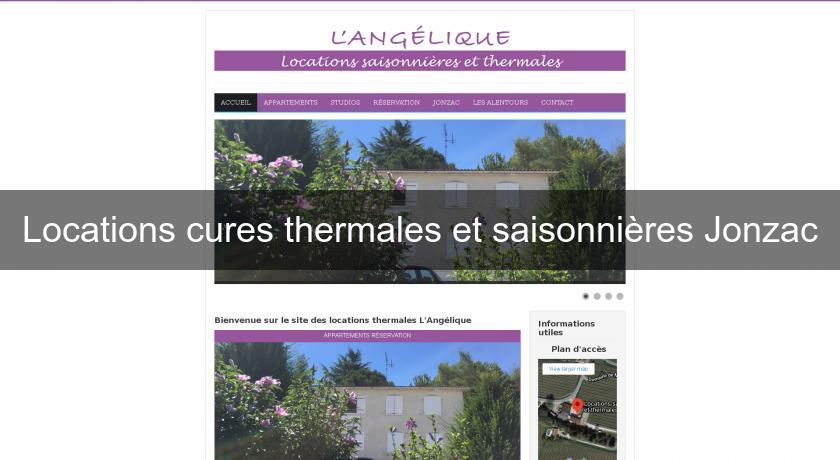 Locations cures thermales et saisonnières Jonzac