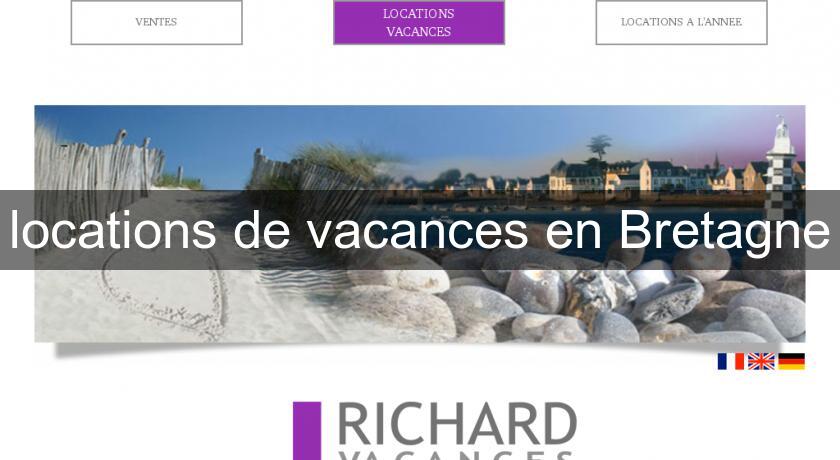locations de vacances en Bretagne locations de vacances en Bretagne