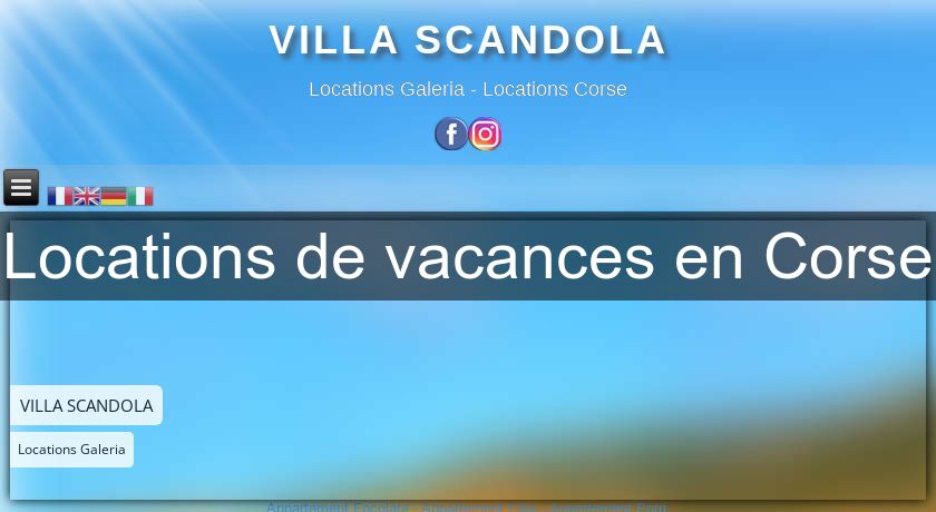 Locations de vacances en Corse Locations de vacances en Corse