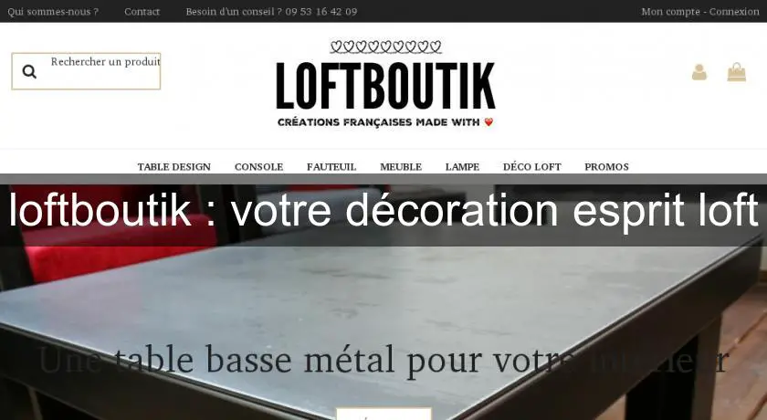 loftboutik : votre décoration esprit loft