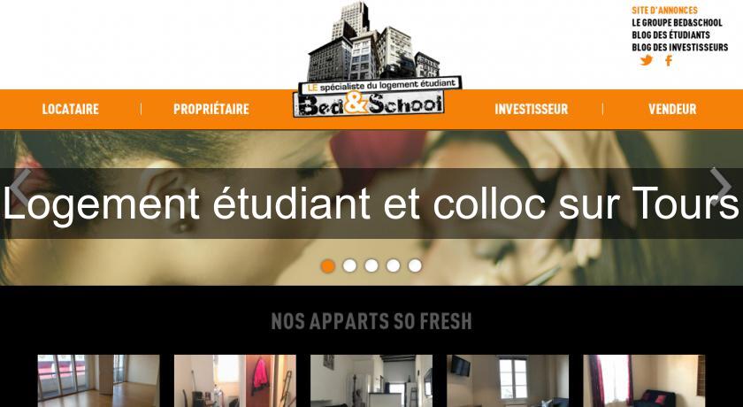 Logement étudiant et colloc sur Tours