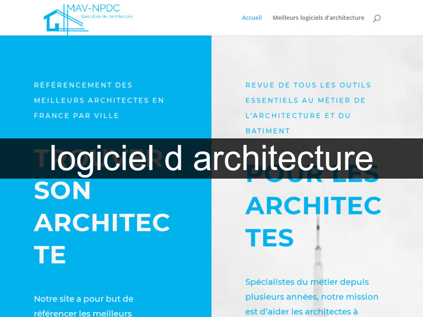 logiciel d'architecture