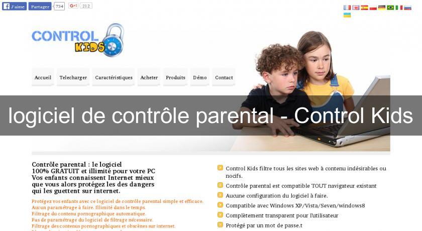 logiciel de contrôle parental - Control Kids logiciel de contrôle parental - Control Kids