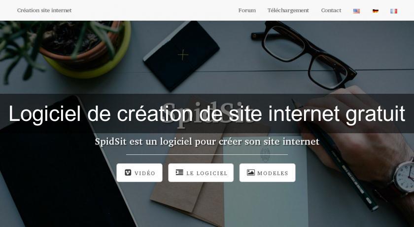 Logiciel de création de site internet gratuit