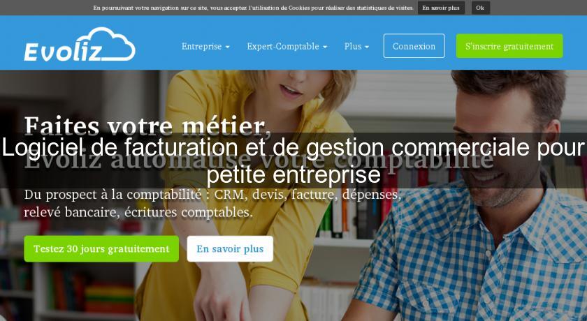 Logiciel de facturation et de gestion commerciale pour petite entreprise