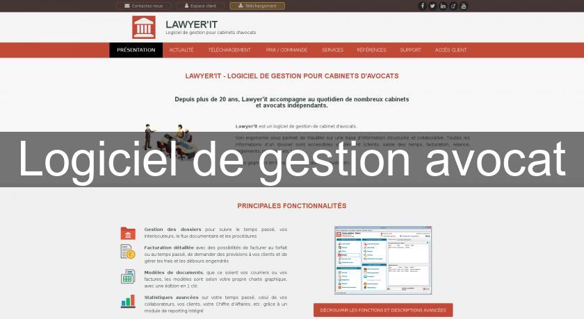 Logiciel de gestion avocat Logiciel de gestion avocat