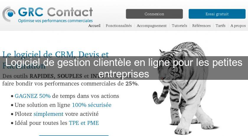 Logiciel de gestion clientèle en ligne pour les petites entreprises