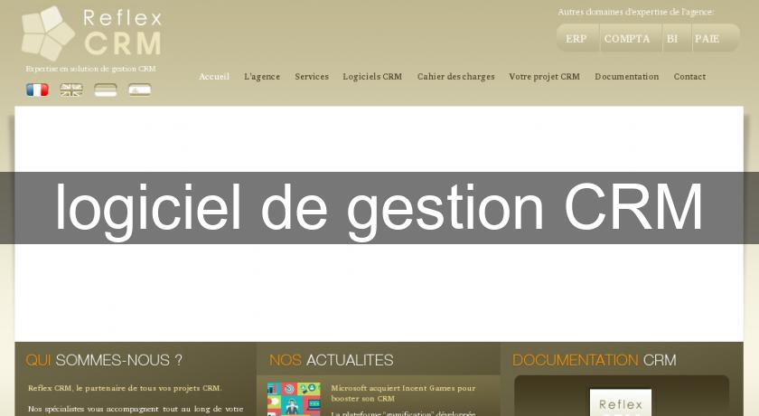 logiciel de gestion CRM