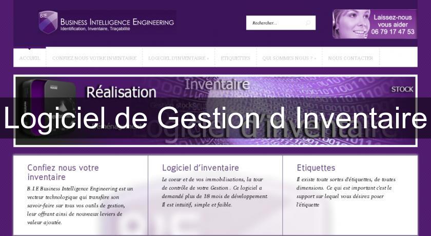 Logiciel de Gestion d'Inventaire