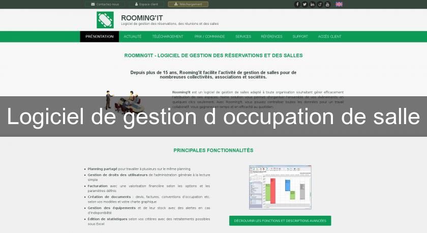 Logiciel de gestion d'occupation de salle