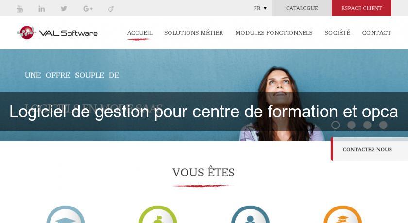 Logiciel de gestion pour centre de formation et opca Logiciel de gestion pour centre de formation et opca