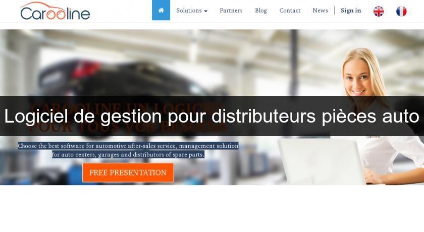 Logiciel de gestion pour distributeurs pièces auto