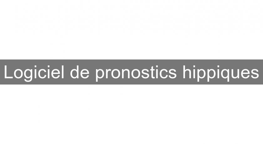 Logiciel de pronostics hippiques