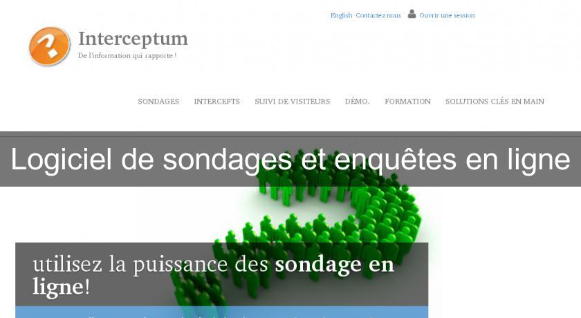 Logiciel de sondages et enquêtes en ligne