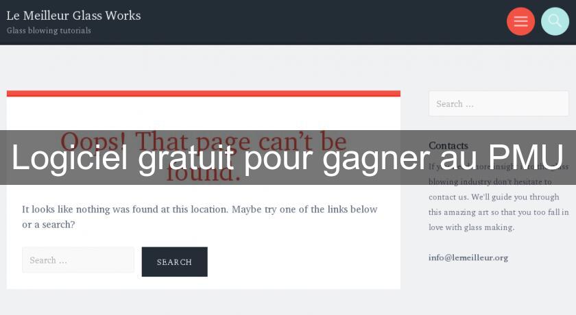 Logiciel gratuit pour gagner au PMU