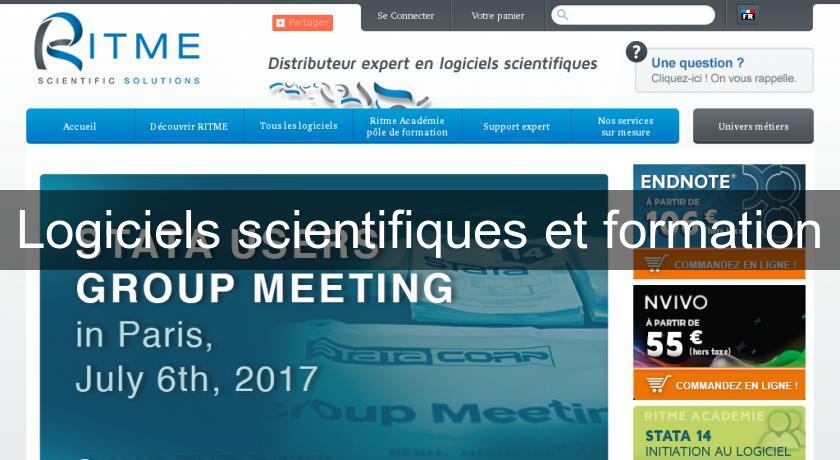 Logiciels scientifiques et formation Logiciels scientifiques et formation