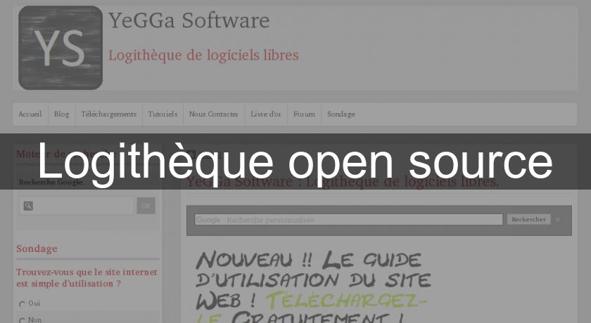 Logithèque open source