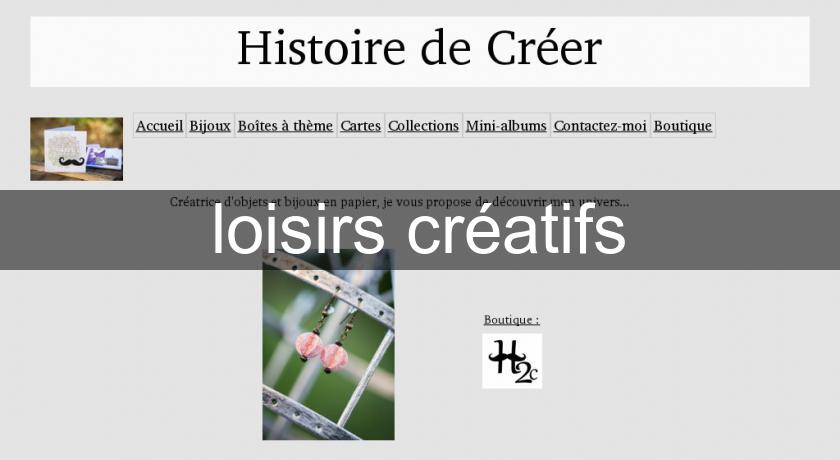 loisirs créatifs