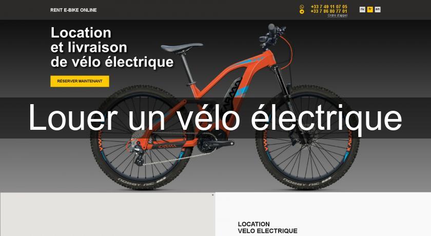 Louer un vélo électrique Louer un vélo électrique