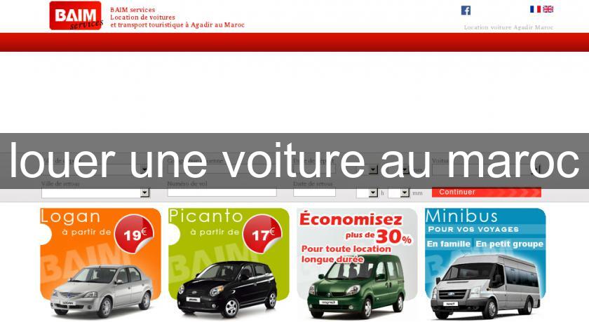 louer une voiture au maroc louer une voiture au maroc