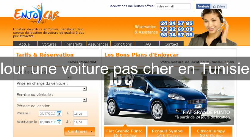 lour une voiture pas cher en Tunisie lour une voiture pas cher en Tunisie