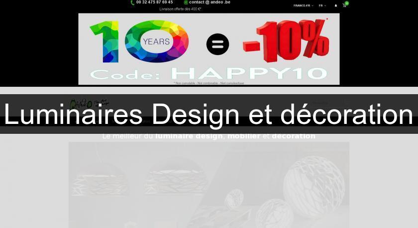Luminaires Design et décoration Luminaires Design et décoration