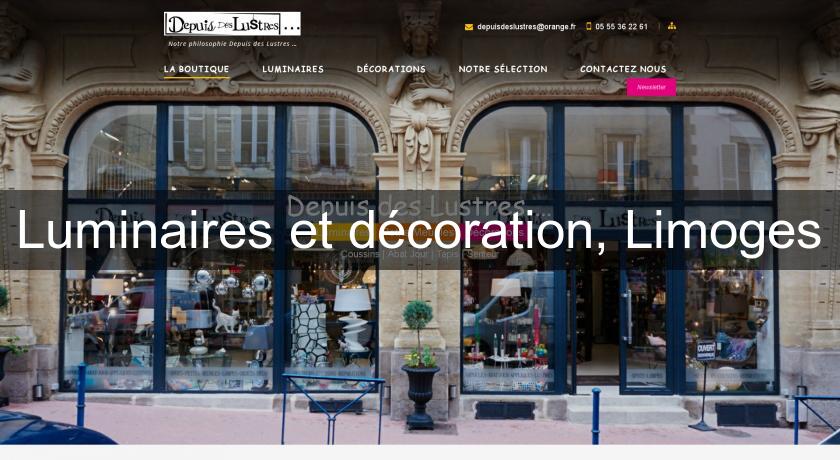Luminaires et décoration, Limoges Luminaires et décoration, Limoges