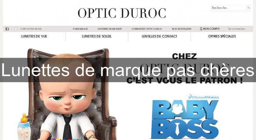 Lunettes de marque pas chères Lunettes de marque pas chères