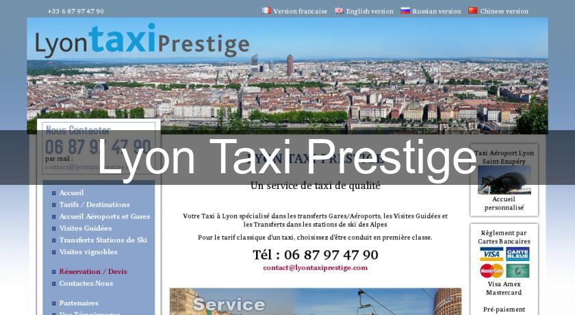 Lyon Taxi Prestige Lyon Taxi Prestige