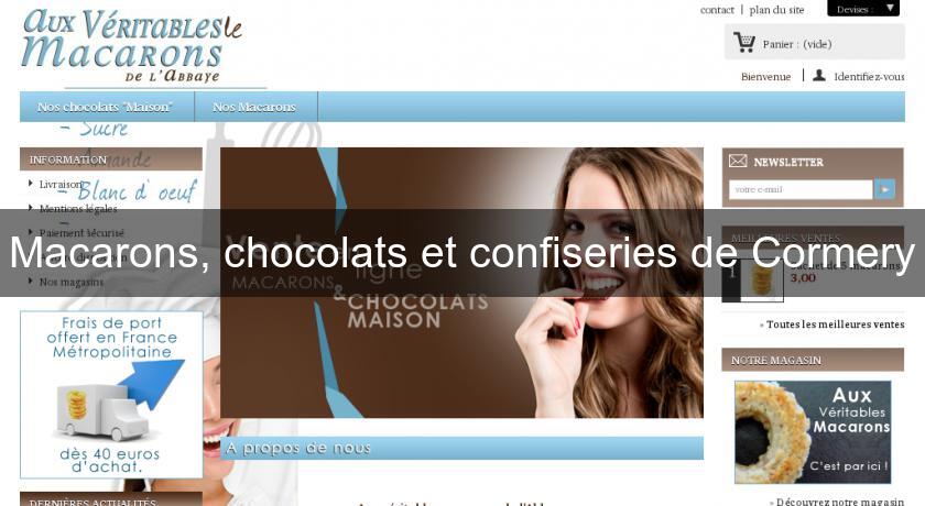 Macarons, chocolats et confiseries de Cormery