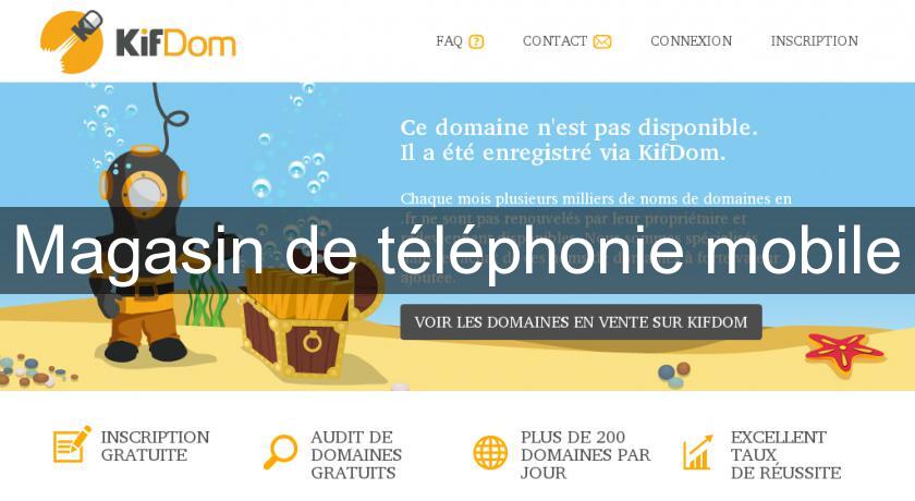 Magasin de téléphonie mobile