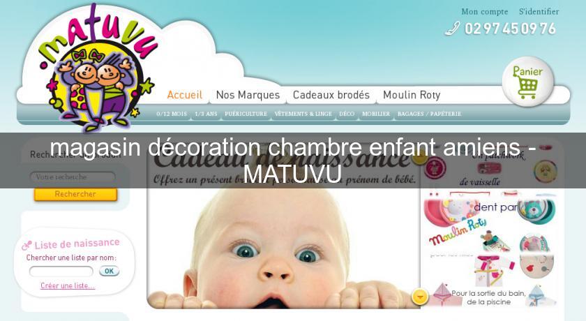 magasin décoration chambre enfant amiens - MATUVU