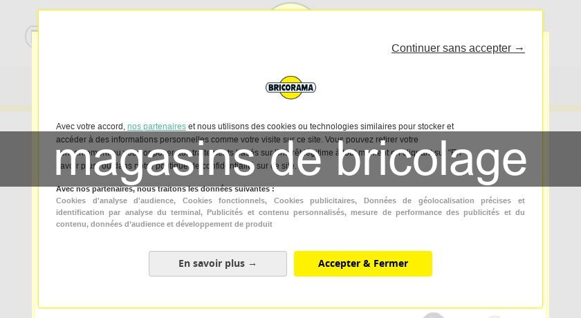magasins de bricolage magasins de bricolage