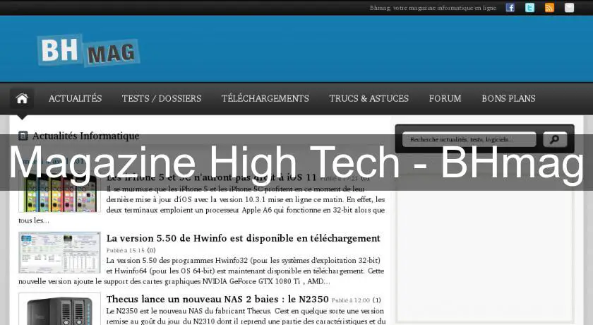 Magazine High Tech - BHmag