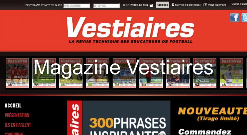 Magazine Vestiaires Magazine Vestiaires