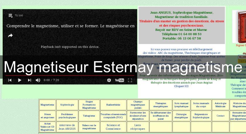 Magnetiseur Esternay magnetisme Magnetiseur Esternay magnetisme