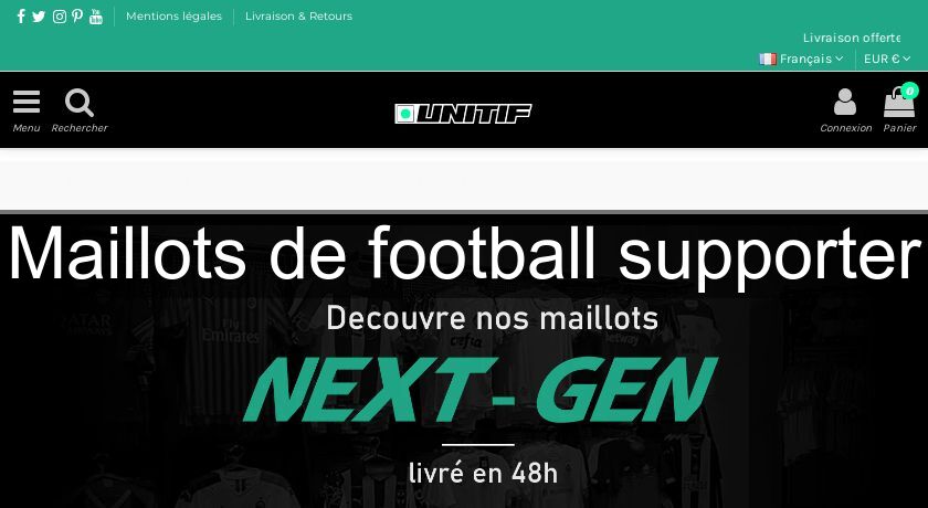 Maillots de football supporter