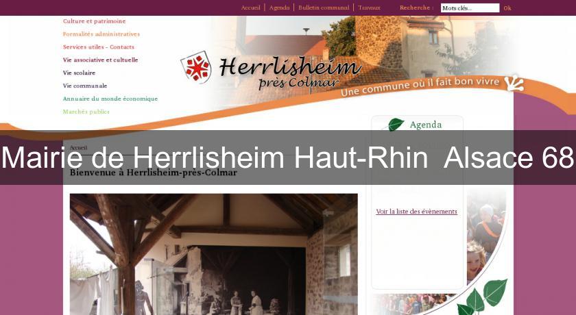 Mairie de Herrlisheim Haut-Rhin Alsace 68 Mairie de Herrlisheim Haut-Rhin Alsace 68