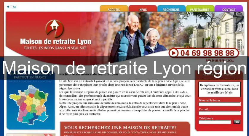 Maison de retraite Lyon région
