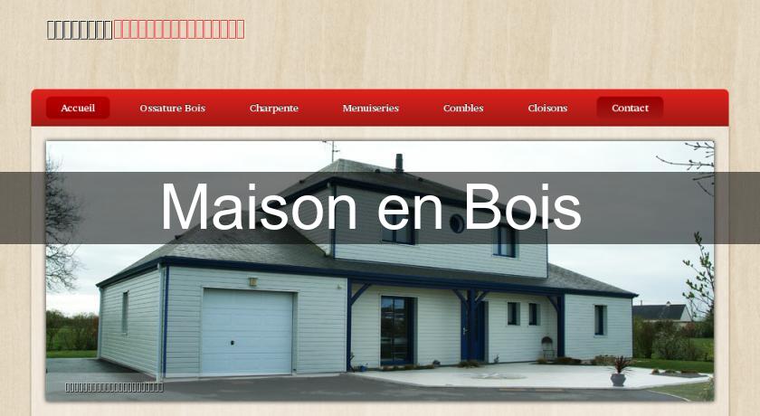 Maison en Bois 