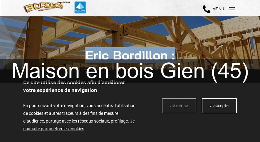 Maison en bois Gien (45) Maison en bois Gien (45)